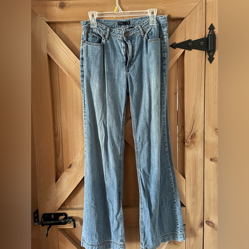 J Crew Wide leg, bootcut jeans